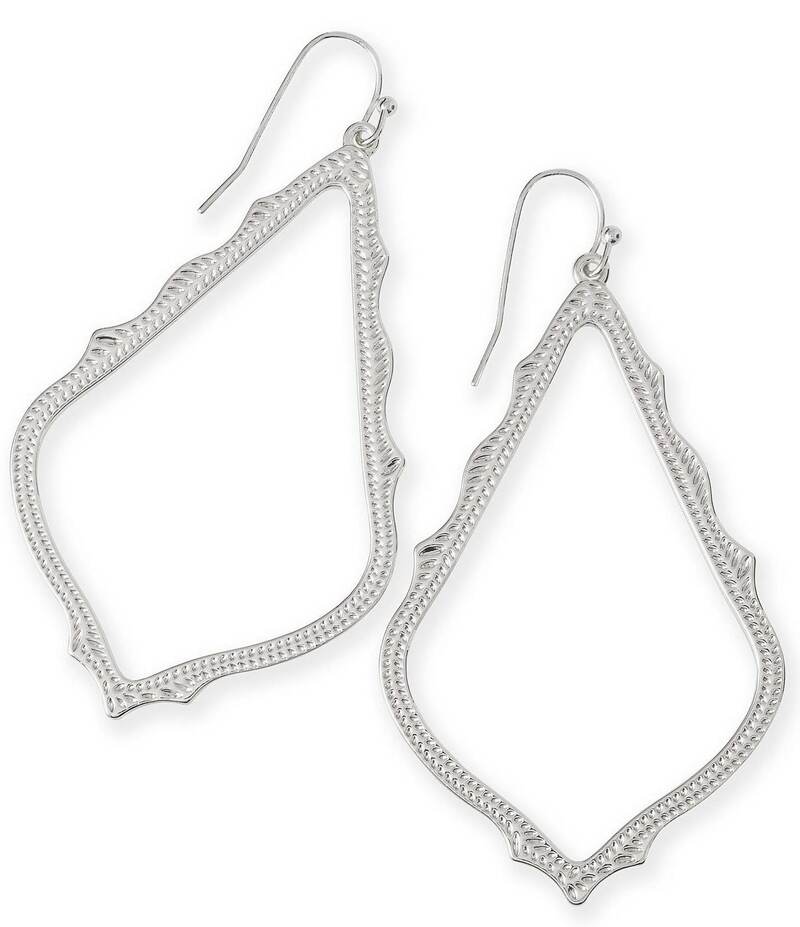 ケンドラスコット レディース アクセサリー ピアス・イヤリング Kendra Scott Sophee Drop Earrings Rhodium Plated