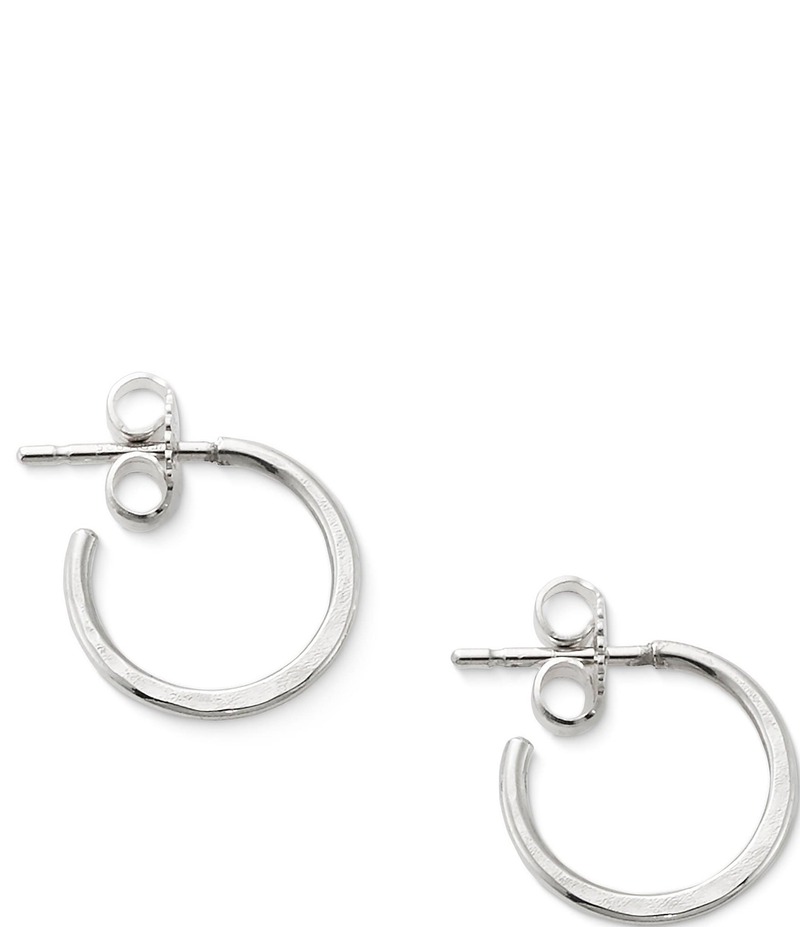 ジェームズ エイヴリー レディース アクセサリー ピアス・イヤリング James Avery Classic Hammered Small Hoop Earrings Sterling Silver シルバー｜ReVida 店