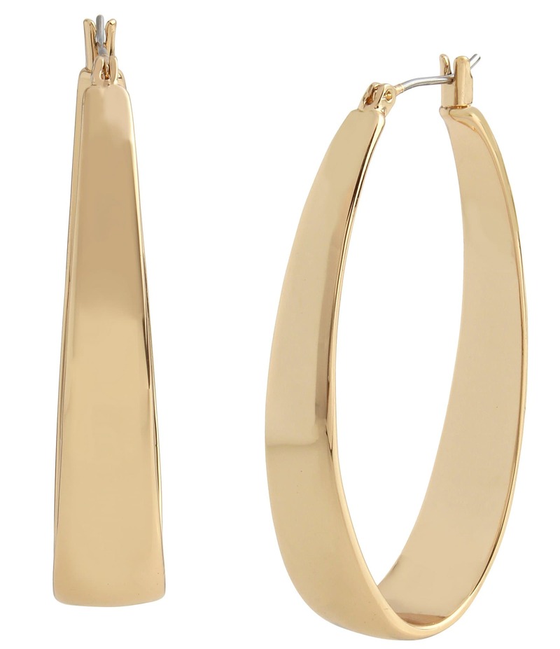 ロバート リー モーリス レディース アクセサリー ピアス・イヤリング Robert Lee Morris Soho Thick Oval Hoop Earrings Gold ゴールド