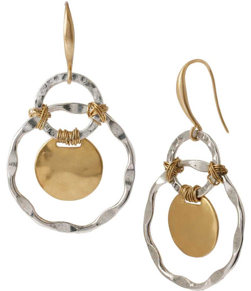 ロバート リー モーリス レディース アクセサリー ピアス・イヤリング Robert Lee Morris Soho Wire Wrapped Orbital Earrings Silver シルバー｜ReVida 店