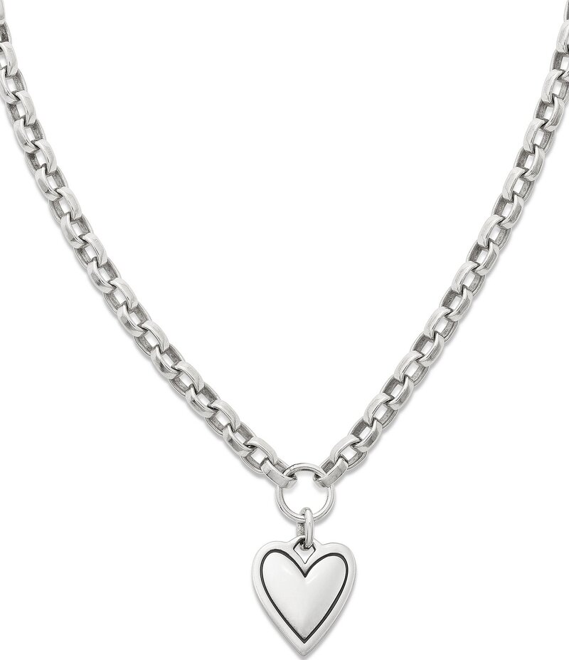 ジェームズ エイヴリー レディース アクセサリー ネックレス・チョーカー レース James Avery Timeless Heart Pendant Necklace Sterling Silver シルバー