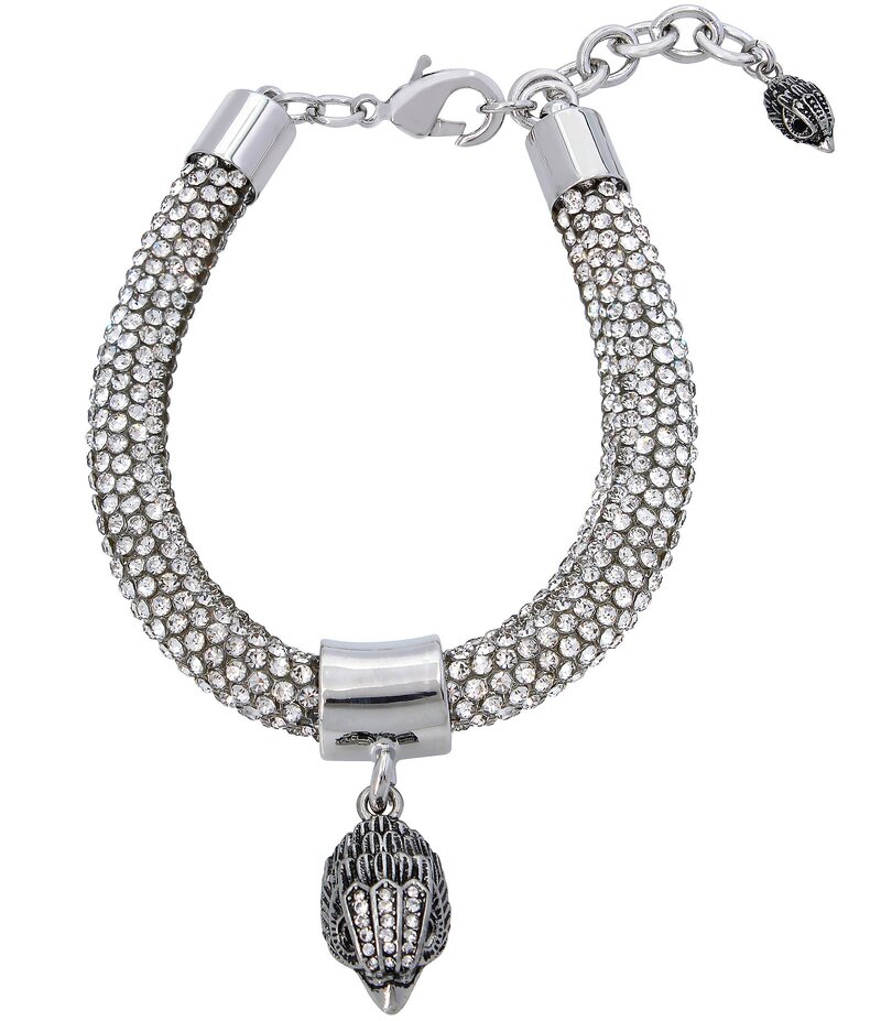 カートジェイガーロンドン レディース アクセサリー ブレスレット・バングル・アンクレット メッシュ Kurt Geiger London Signature Mesh Statement Rope Bracelet Crystal