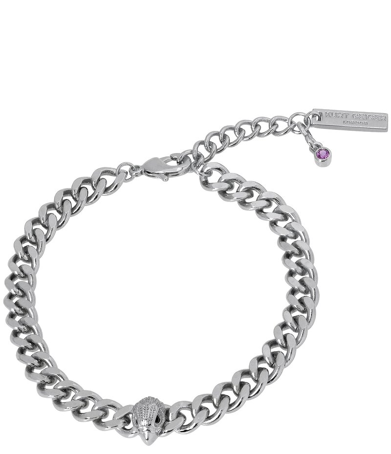 カートジェイガーロンドン レディース アクセサリー ブレスレット・バングル・アンクレット Kurt Geiger London Signature Eagle Line Bracelet Silver シルバー