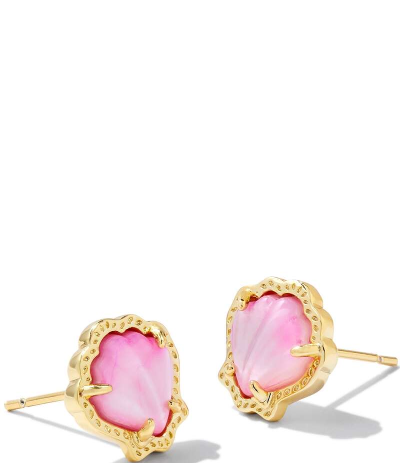 ケンドラスコット レディース アクセサリー ピアス・イヤリング Kendra Scott Brynne Shell Stud Earrings Gold Blush Mother Of Pearl パール