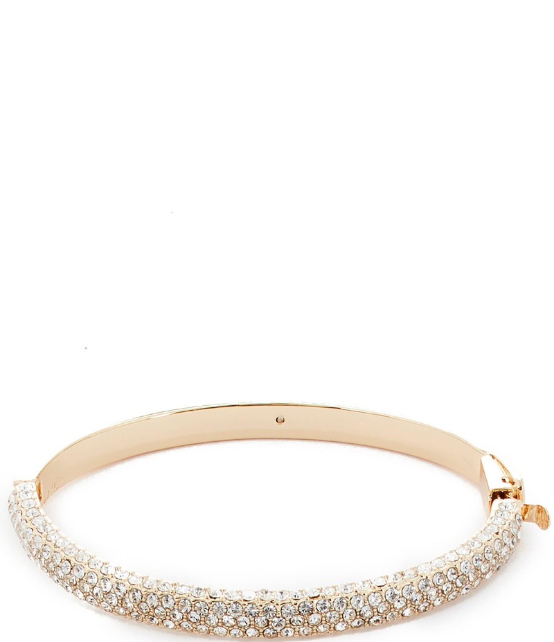 セザンヌ レディース アクセサリー ブレスレット・バングル・アンクレット Cezanne Crystal Pave Bar Hinge Bracelet Gold/Crystal ゴールド|ReVida 店