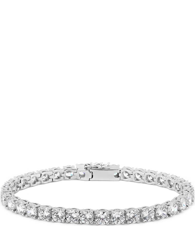 ナディール レディース アクセサリー ブレスレット・バングル・アンクレット Nadri Cubic Zirconia Tennis Line Bracelet Silvertone