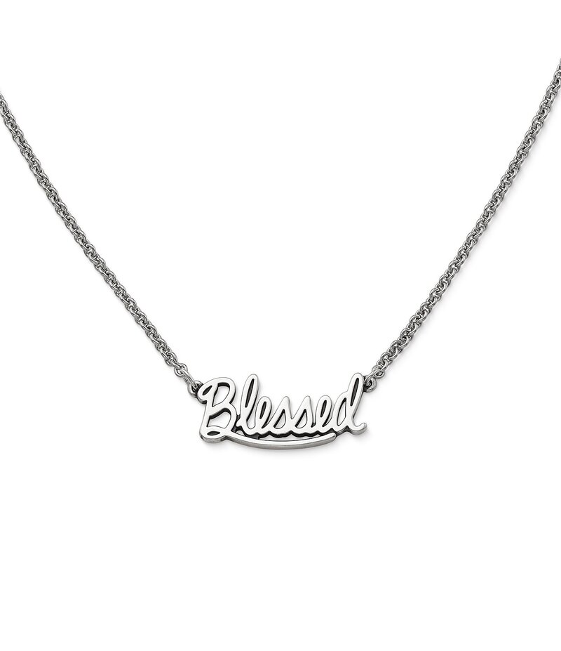 ジェームズ エイヴリー レディース アクセサリー ネックレス・チョーカー レース James Avery Blessed Adjustable Necklace Sterling Silver シルバー|ReVida 店