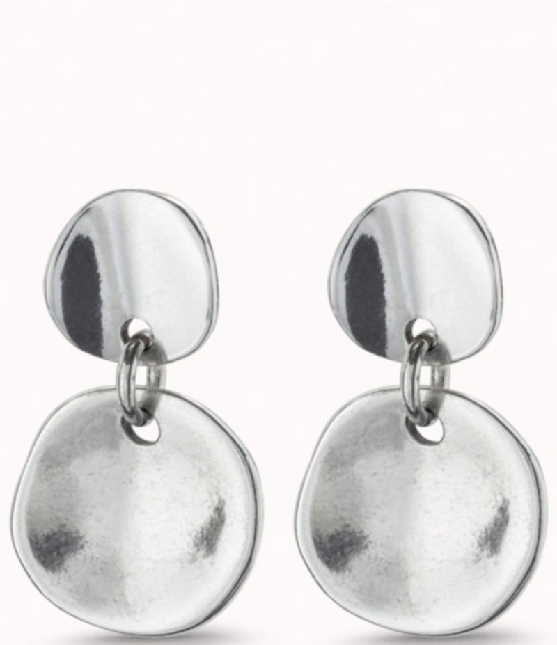 ウノデ 50 レディース アクセサリー ピアス・イヤリング UNOde50 Scales Silver Drop Earrings Silver シルバー|ReVida 店