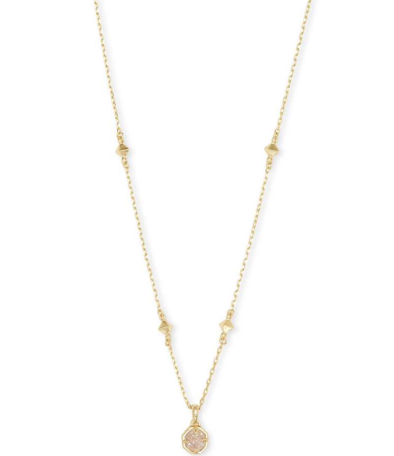 ケンドラスコット レディース アクセサリー ネックレス・チョーカー レース Kendra Scott Nola Crystal Pendant Necklace Iridescent Drusy