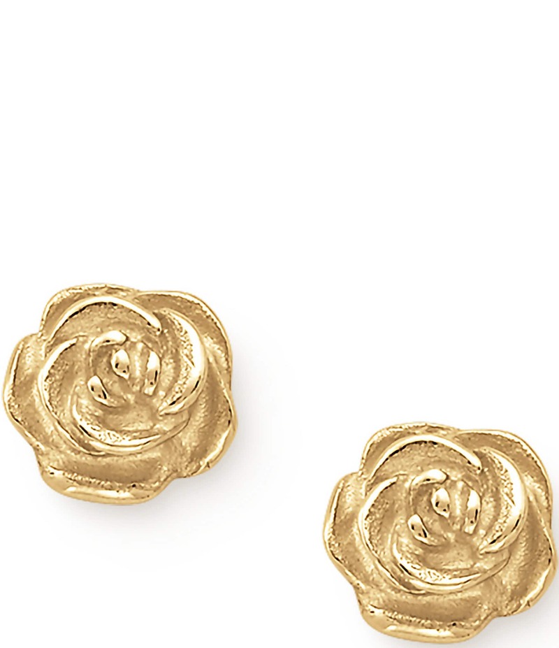 ジェームズ エイヴリー レディース アクセサリー ピアス・イヤリング James Avery 14K Gold Rose Ear Posts 14k Gold ゴールド