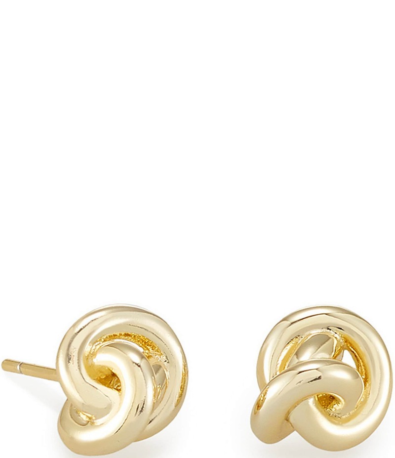 ケンドラスコット レディース アクセサリー ピアス・イヤリング Kendra Scott Presleigh Love Knot Stud Earrings 14k Gold Plated ゴールド