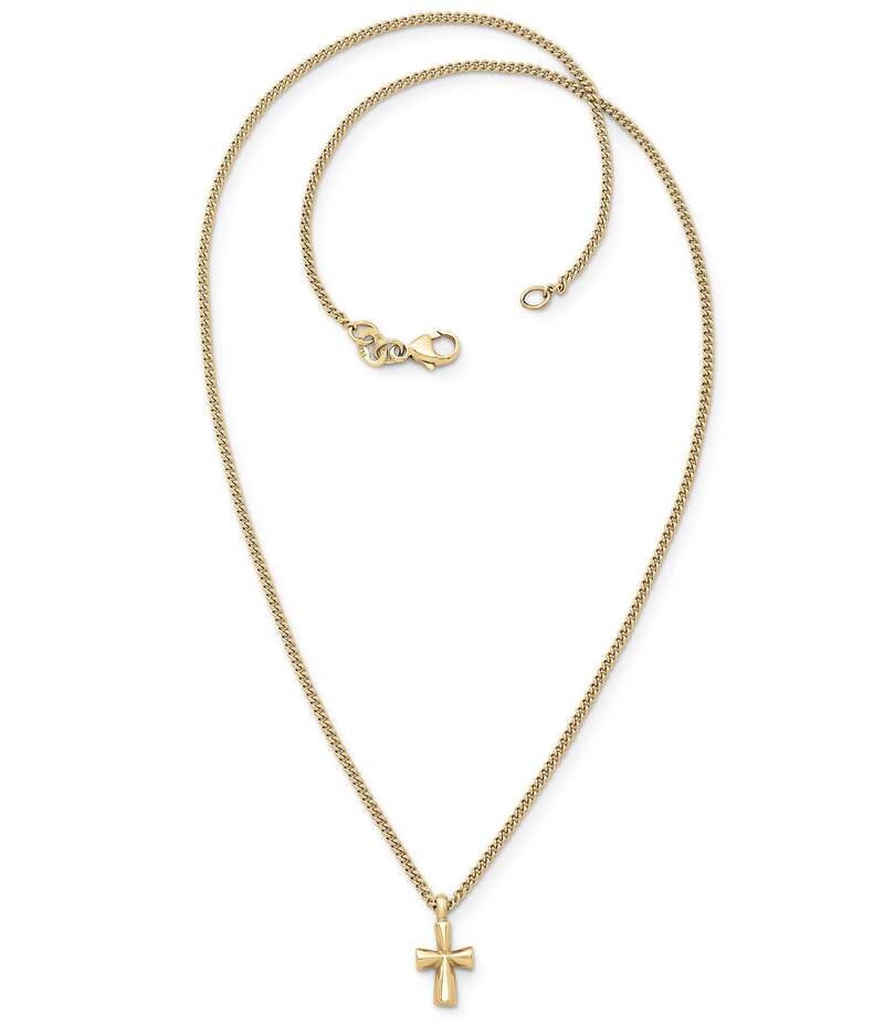 ジェームズ エイヴリー レディース アクセサリー ネックレス・チョーカー James Avery 14k Gold St. Teresa Cross with 16 Chain 14k Gold ゴールド｜ReVida 店