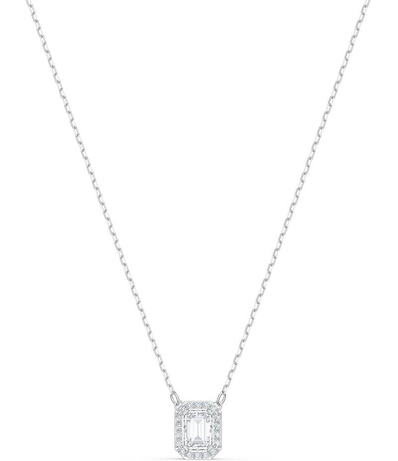 スワロフスキー レディース アクセサリー ネックレス・チョーカー レース Swarovski Millenia Short Silver Crystal Pendant Necklace Silver シルバー