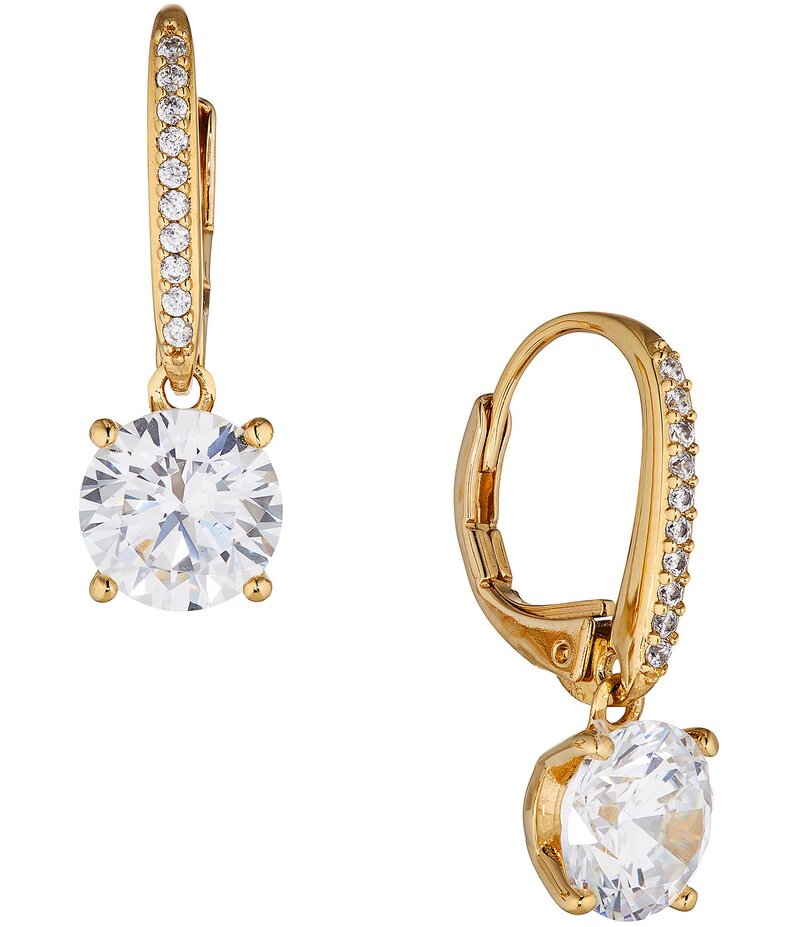 ナディール レディース アクセサリー ピアス・イヤリング Nadri Modern Love Round CZ Crystal Drop Earrings Gold ゴールド 11,701円