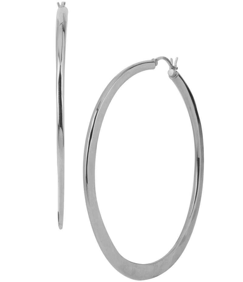 ロバート リー モーリス レディース アクセサリー ピアス・イヤリング Robert Lee Morris Soho Silver Plated Hammered Hoop Earrings Silver シルバー｜ReVida 店