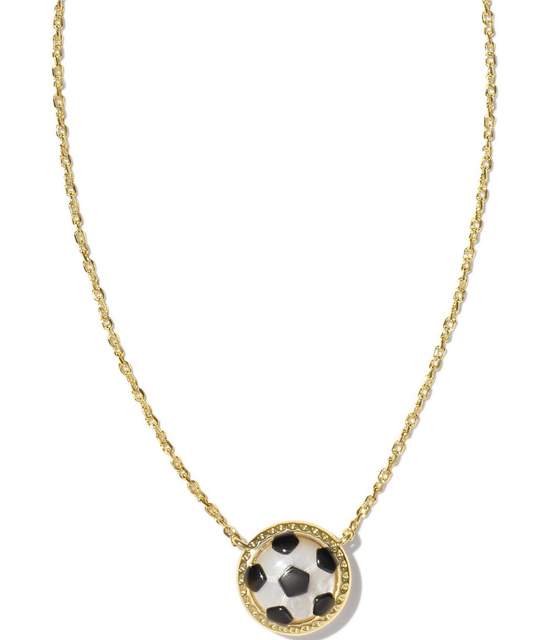 ケンドラスコット レディース アクセサリー ネックレス・チョーカー レース Kendra Scott Soccer Short Pendant Necklace Gold Ivory Mother Of Pearl アイボリー 17,986円