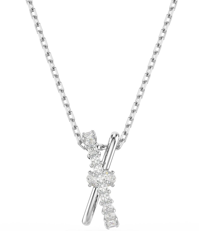 スワロフスキー レディース アクセサリー ネックレス・チョーカー レース Swarovski Hyperbola Short Pendant Necklace Silver シルバー 27,820円