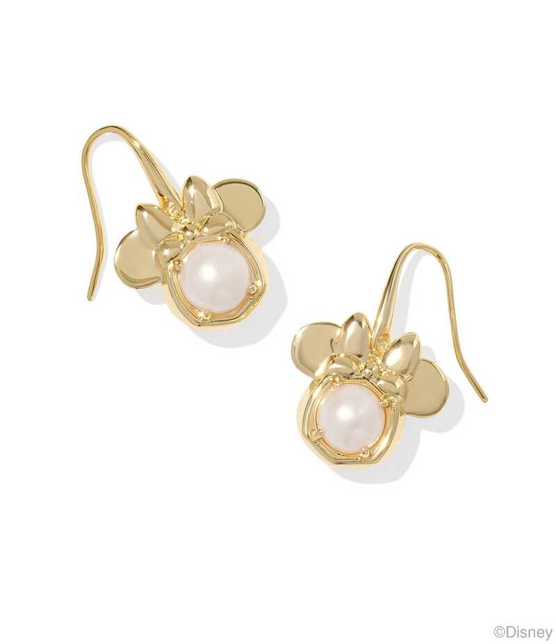 ケンドラスコット レディース アクセサリー ピアス・イヤリング Disney / Kendra Scott Silver Minnie Mouse Pearl Drop Earrings White Pearl ホワイト
