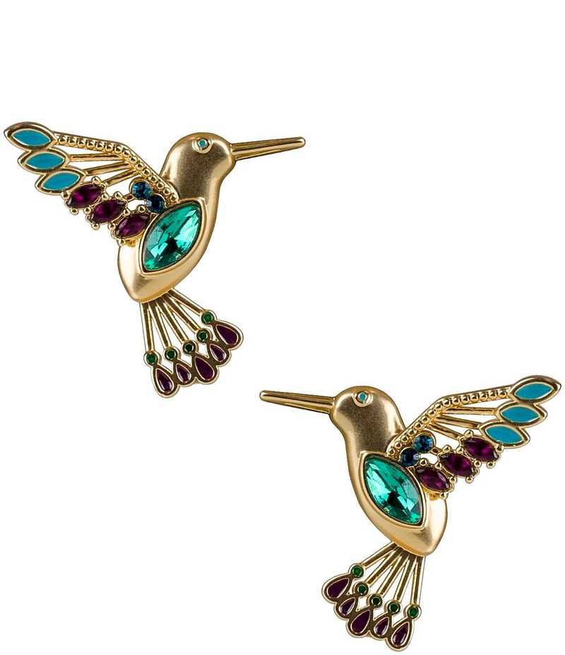 パトリシアナシュ レディース アクセサリー ピアス・イヤリング Patricia Nash Hummingbird Stud Earrings Matte Gold ゴールド