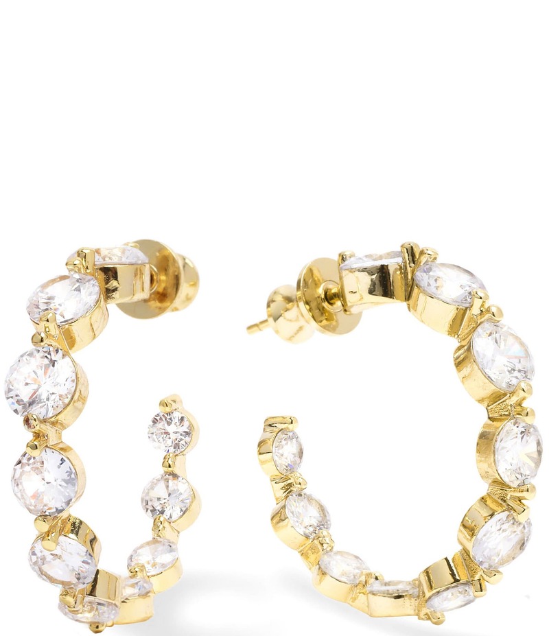 メリンダマリア レディース アクセサリー ピアス・イヤリング Melinda Maria She's An Icon Hoop Earrings Gold ゴールド