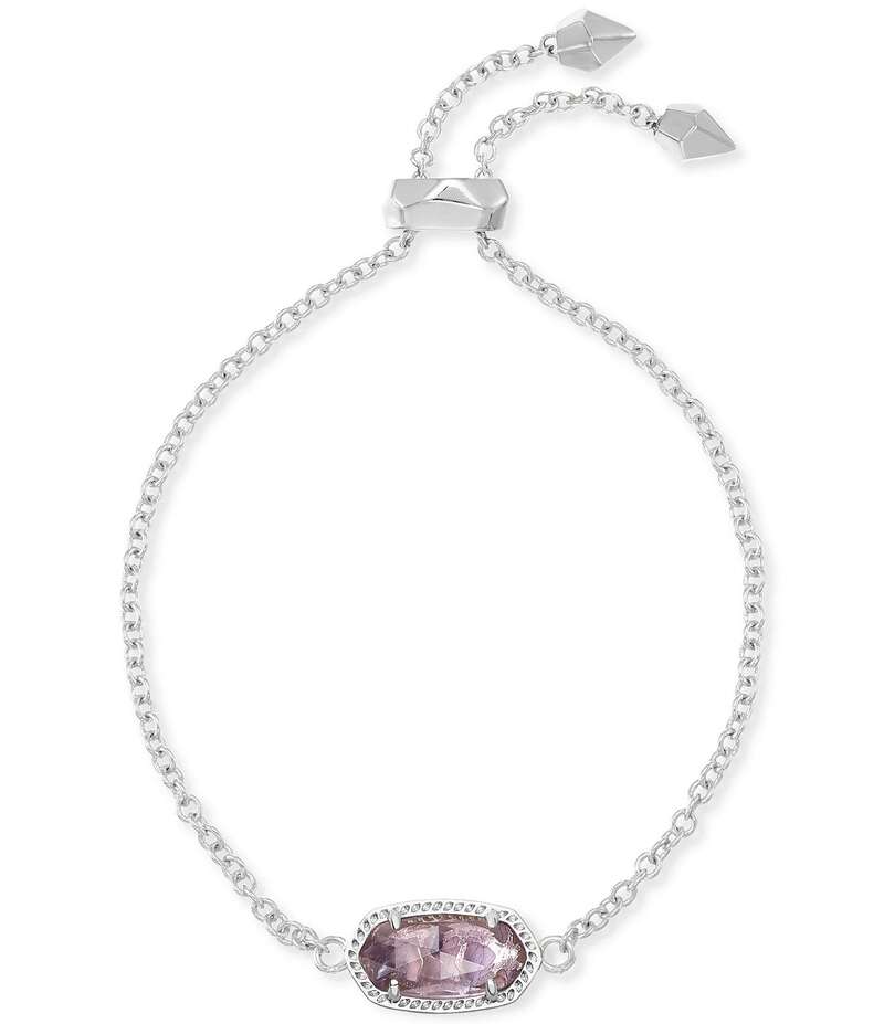 ケンドラスコット レディース アクセサリー ブレスレット・バングル・アンクレット Kendra Scott Elaina Adjustable Chain Bracelet Purple Amethyst パープル