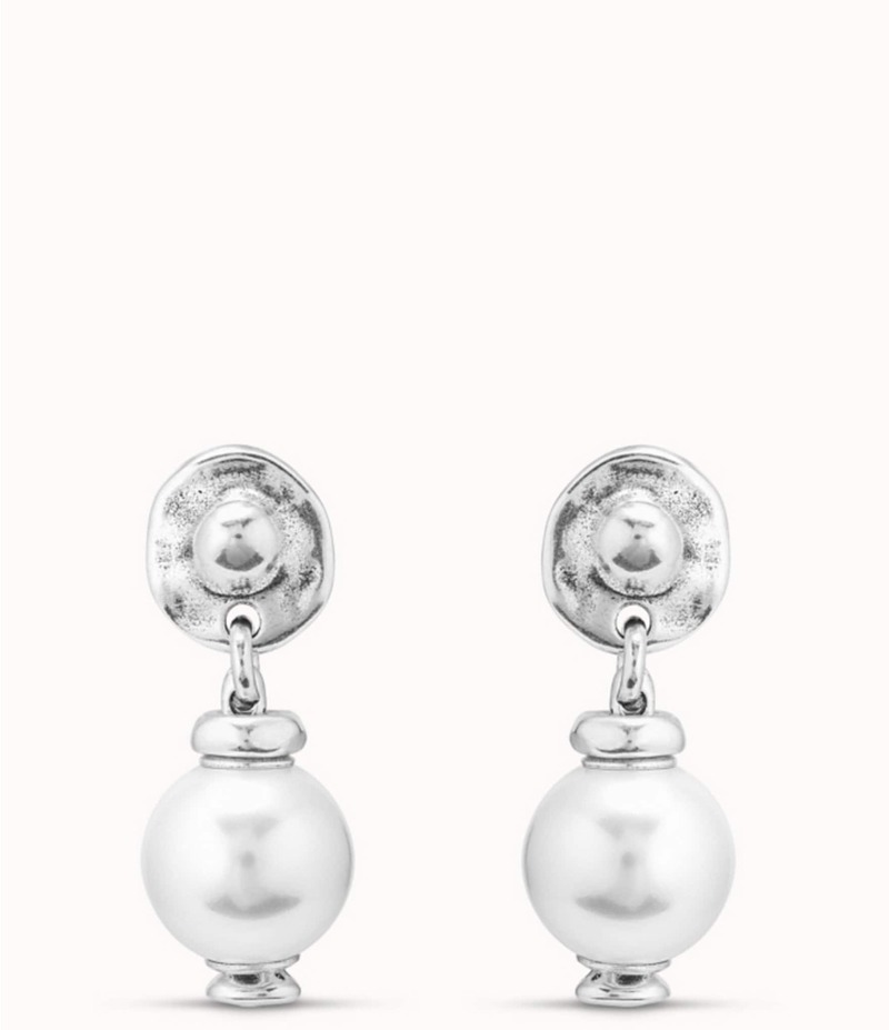ウノデ 50 レディース アクセサリー ピアス・イヤリング UNOde50 Texcoco Drop Earrings Silver/Pearl パール