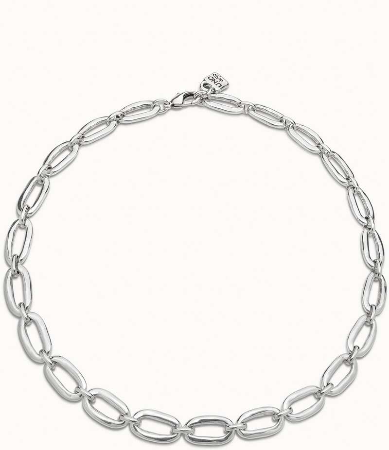 ウノデ 50 レディース アクセサリー ネックレス・チョーカー レース UNOde50 Link Chain Necklace Silver シルバー