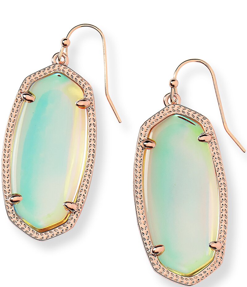 ケンドラスコット レディース アクセサリー ピアス・イヤリング Kendra Scott Elle Rose Gold Drop Earrings Dichroic Glass ゴールド