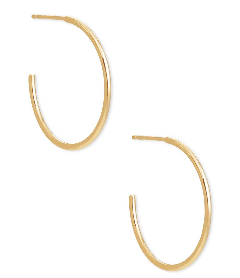 ケンドラスコット レディース アクセサリー ピアス・イヤリング Kendra Scott Keeley 18k Gold Vermeil Small Hoop Earrings 18k Gold Vermeil ゴールド