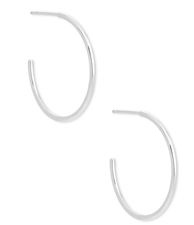 ケンドラスコット レディース アクセサリー ピアス・イヤリング Kendra Scott Keeley Sterling Silver Small Hoop Earrings Sterling Silver シルバー