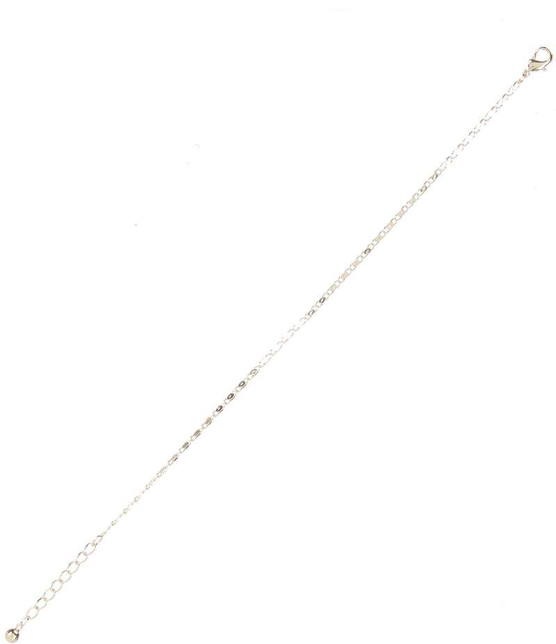 アンナ&アヴァ レディース アクセサリー ブレスレット・バングル・アンクレット Anna & Ava Waterproof Flat Disco Line Bracelet Gold ゴールド