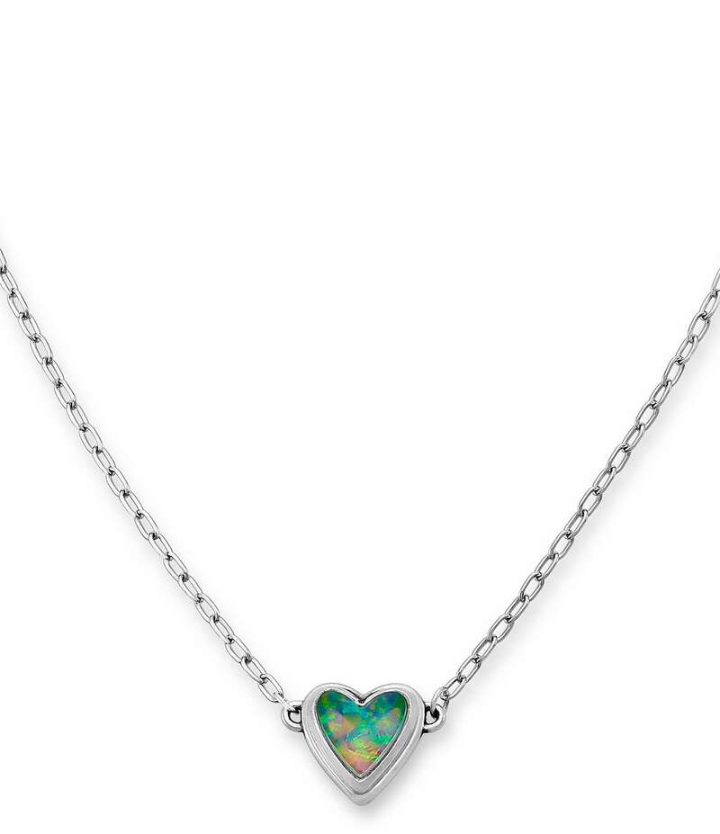 ジェームズ エイヴリー レディース アクセサリー ネックレス・チョーカー レース James Avery Sweetheart Green Opal Doublet Short Pendant Necklace Sterling Silver/Green グリーン|ReVida 店