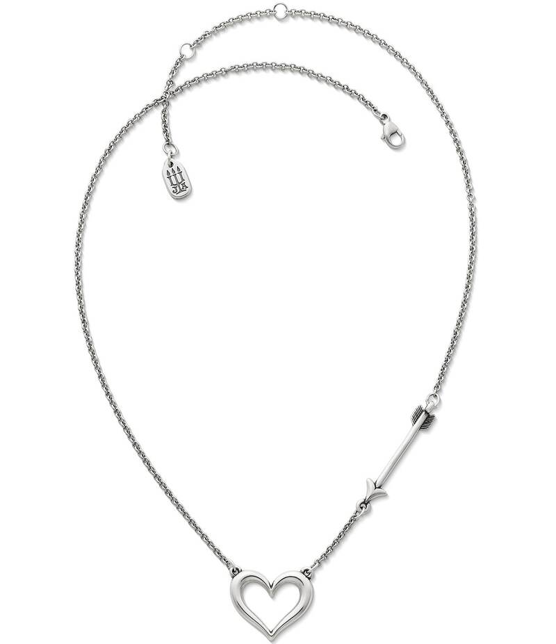 ジェームズ エイヴリー レディース アクセサリー ネックレス・チョーカー レース James Avery Love Struck Heart Necklace Silver シルバー
