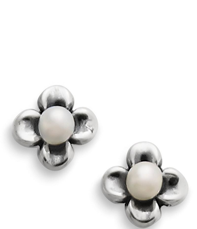 ジェームズ エイヴリー レディース アクセサリー ピアス・イヤリング James Avery Tiny Blossom Freshwater Pearl Stud Earrings Silver/Pearl パール｜ReVida 店