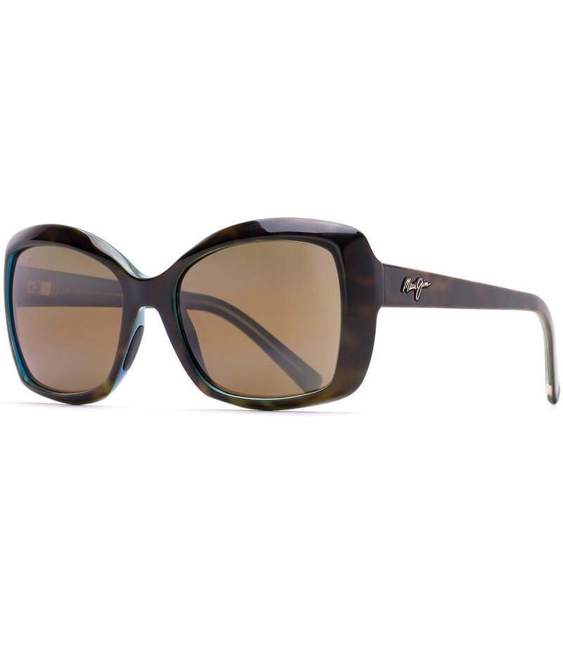 マウイ体育館 レディース 付属品 サングラス・アイウェア つけ加える大きさ Maui Jim Orchid PolarizedPlus2R Round 56粍 Sunglasses Tortoise
