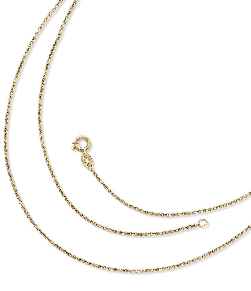 ジェームズ エイヴリー レディース アクセサリー ネックレス・チョーカー James Avery 18K Gold/ Sterling Silver Fine Cable Chain Gold ゴールド