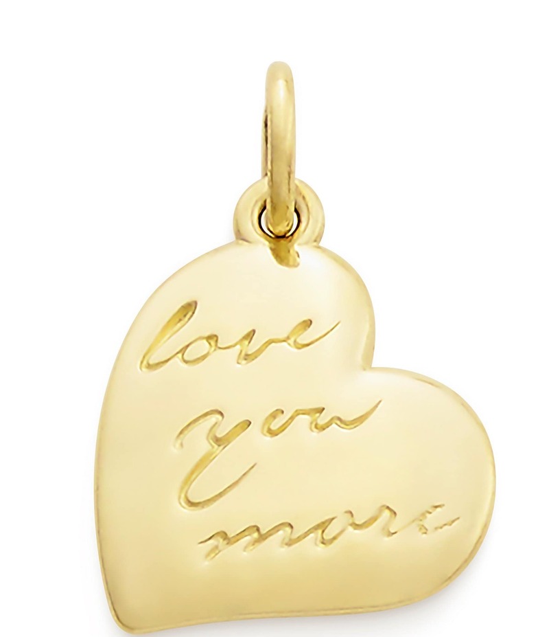 ジェームズ エイヴリー レディース アクセサリー ネックレス・チョーカー James Avery 14K Gold Love You More Charm Gold ゴールド
