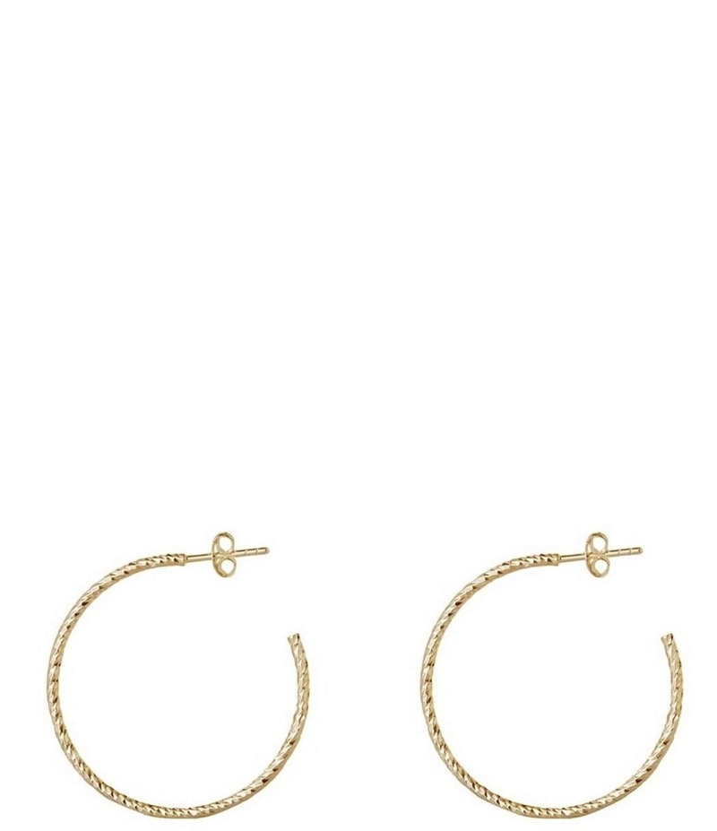 アルジェントヴィーヴォ レディース アクセサリー ピアス・イヤリング Argento Vivo Diamond Cut Hoop Earrings Gold ゴールド