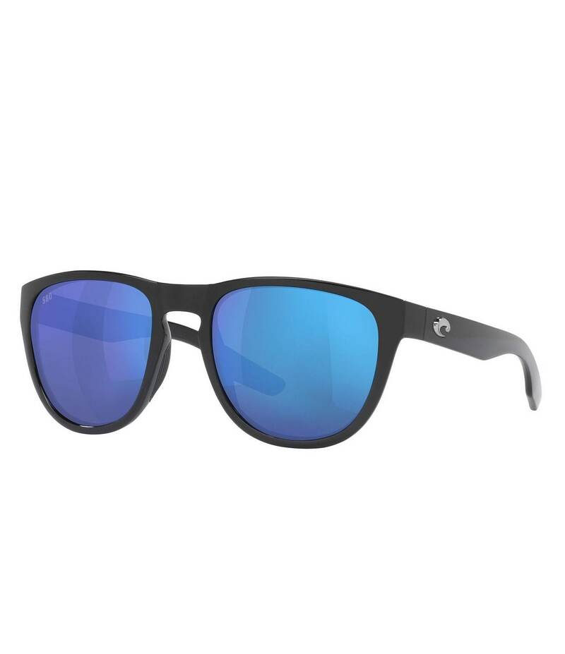 コスタ レディース 付属品 サングラス・アイウェア Costa Men\u0027s 6S9082 55粍 Polarized Mirrored Pilot Sunglasses Black 黒いこと