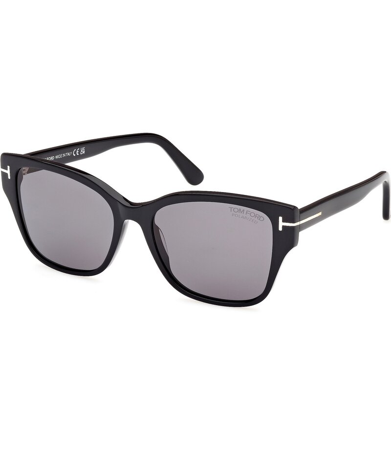 トム・ジェラルド・r・フォード レディース 付属物 サングラス・アイウェア TOM FORD Women\u0027s Elsa 55粍 Butterfly Polarized Sunglasses Black 黒いこと