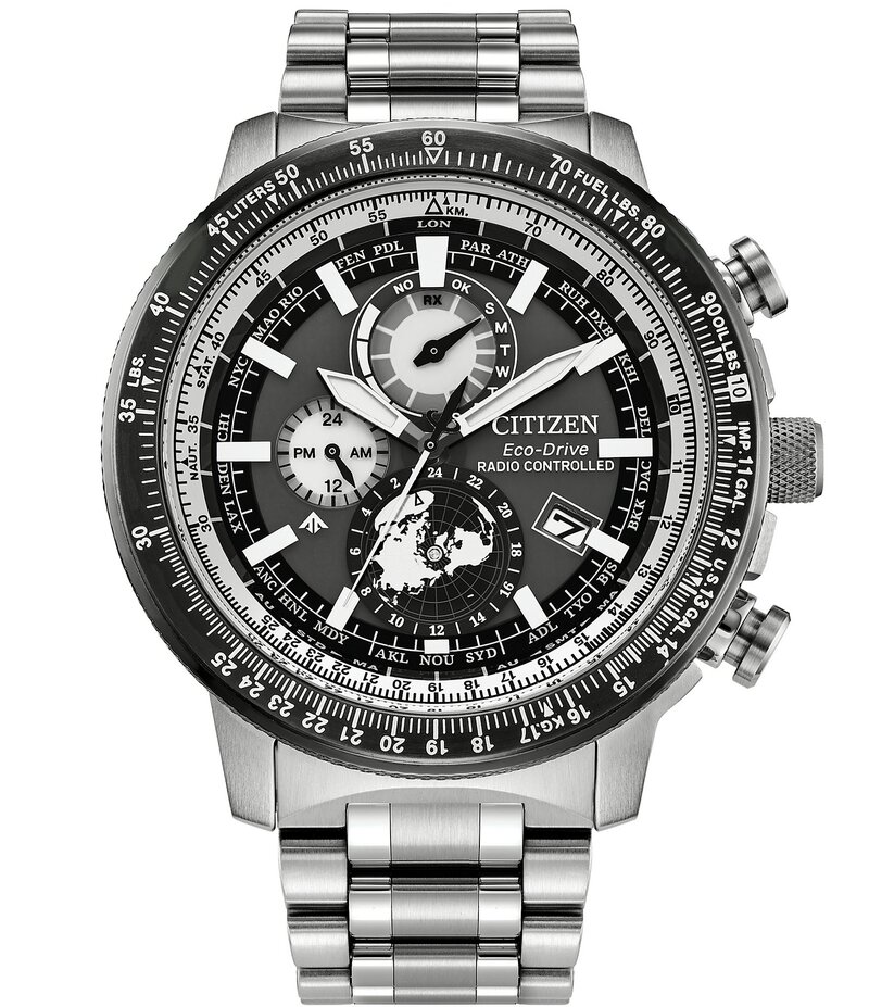 シチズン レディース 付属品 ウオッチ プルオーバー Citizen Men\u0027s Promaster Multifunction Stainless Steel Bracelet Watch Silver しろがね色
