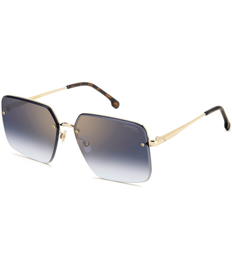 カレーナ レディース アクセサリー サングラス・アイウェア Carrera Women's 3044/S 61mm Rectangle Sunglasses Light Gold Brown Havana ブラウン