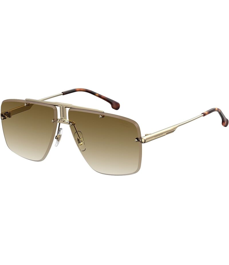 カレーナ レディース アクセサリー サングラス・アイウェア Carrera Men\'s Rimless Navigator Sunglasses Gold ゴールド