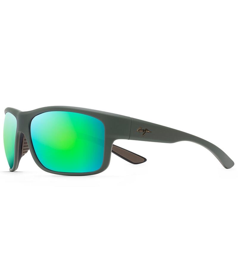 マウイジム レディース アクセサリー サングラス・アイウェア プラスサイズ Maui Jim Southern Cross PolarizedPlus2R 66mm Sunglasses Soft Matte Khaki カーキ