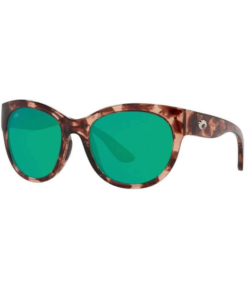 コスタ レディース 付属品 サングラス・アイウェア Costa Women\u0027s Maya Cat Eye Polarized Sunglasses Coral コーラル