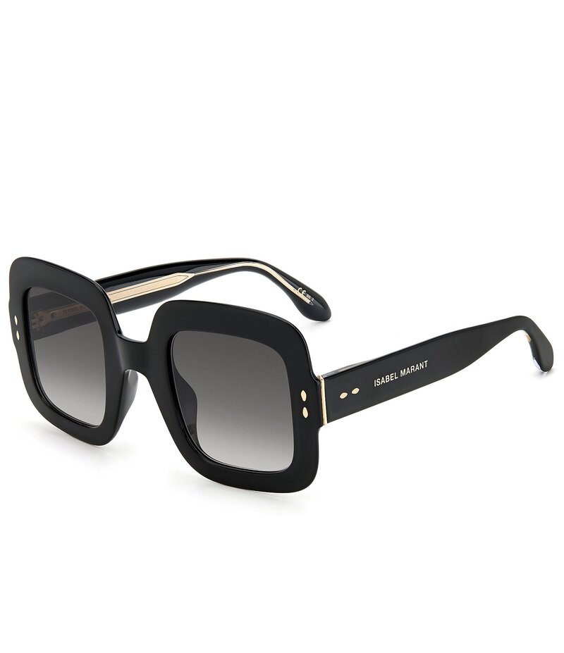 イザ呼びりん マラン レディース 付属品 サングラス・アイウェア Isabel Marant Women\u0027s Square Sunglasses Black 黒いこと