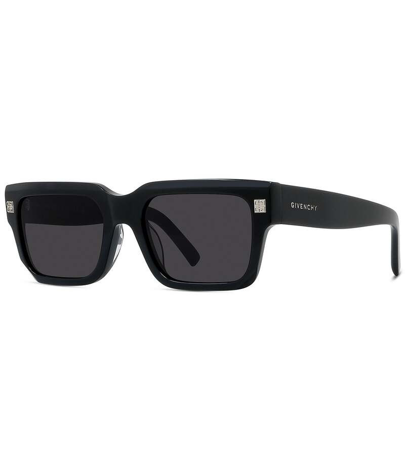 ジバンシー レディース 付属品 サングラス・アイウェア Givenchy Women\u0027s GV Day 53粍 Geometric Rectangle Sunglasses Black 黒いこと