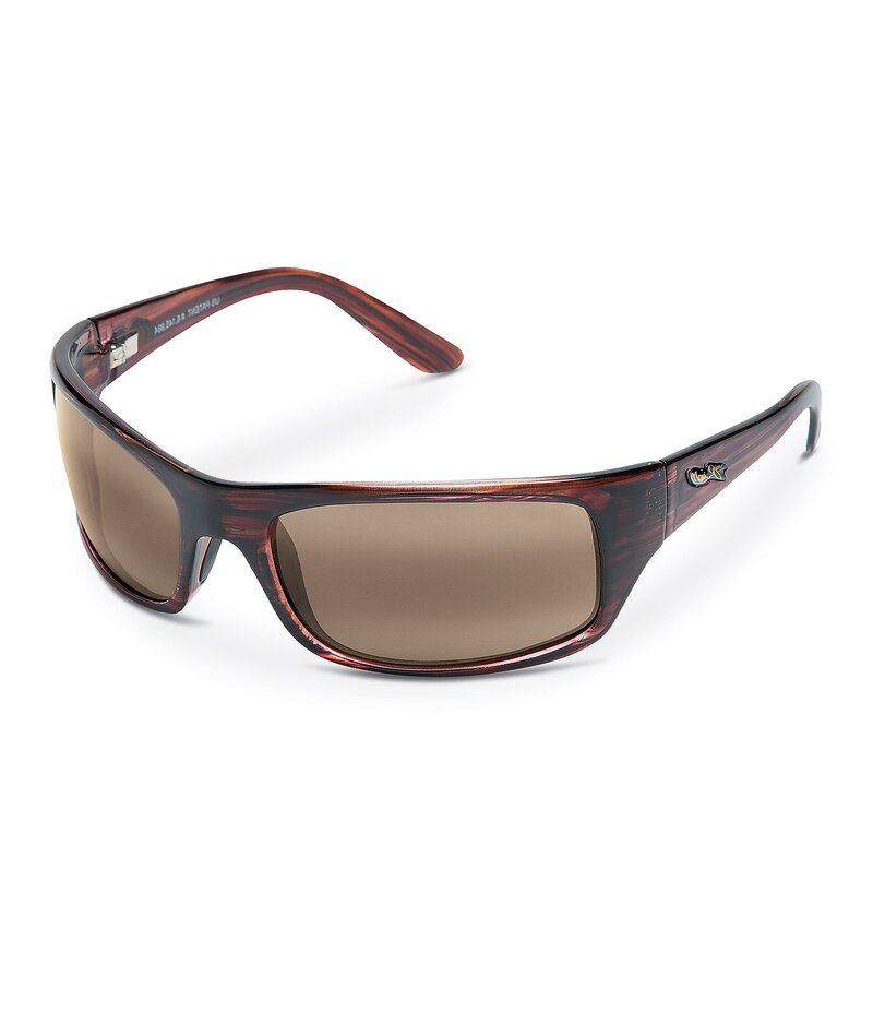マウイ体育館 レディース 付属品 サングラス・アイウェア つけ加える大きさ Maui Jim Unisex Peahi PolarizedPlus2R Wrap Tortoise 65粍 Sunglasses Tortoise