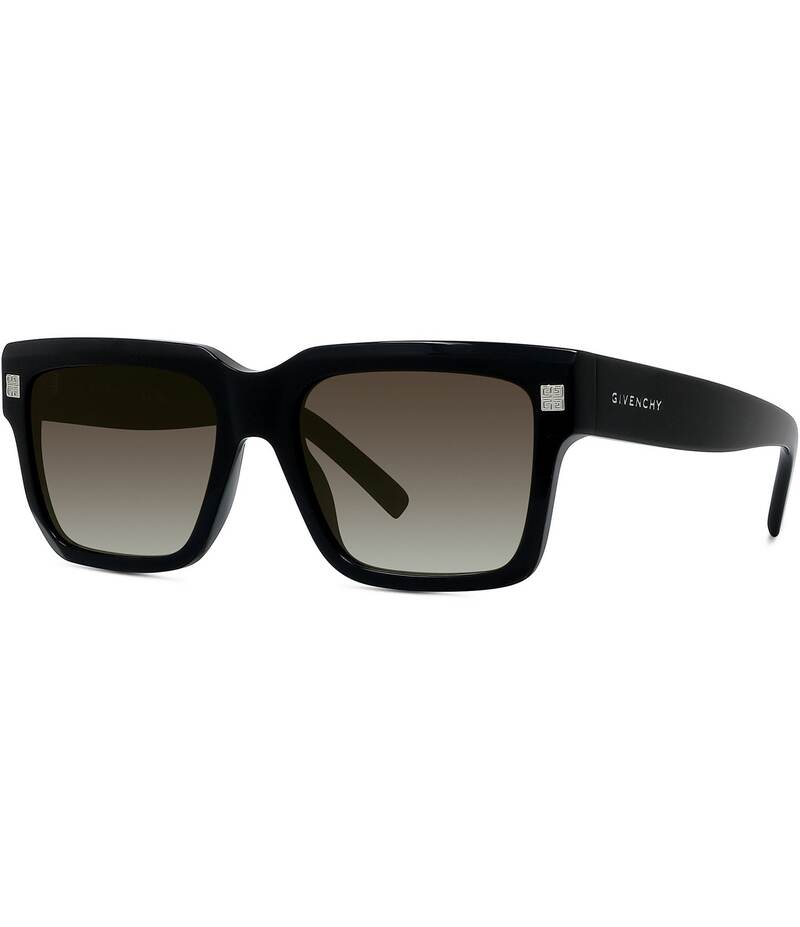 ジバンシー レディース 付属品 サングラス・アイウェア Givenchy Unisex GV Day 55粍 Gradient Square Sunglasses Shiny Black/Gradient Smoke 黒いこと