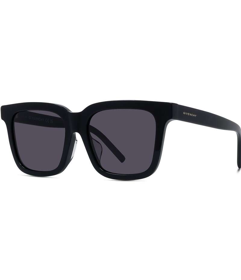 ジバンシー レディース 付属品 サングラス・アイウェア Givenchy Unisex GV Day 53粍 Rectangle Sunglasses Shiny Black 黒いこと